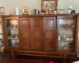 This German made cabinet is a show stopper