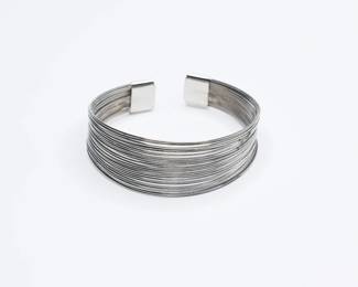 Multilayer Wire Cuff Bracelet