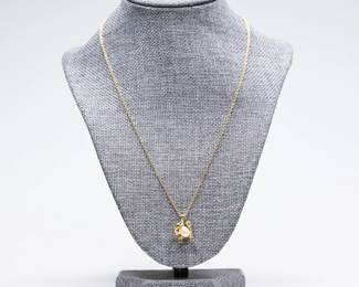 Kate Spade Monkey Pendant Necklace