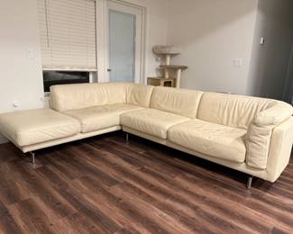 Maurice Villency Sectional Sofa w/Chaise