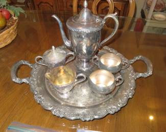 Silver Plate Tea/Coffee Set