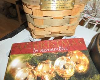 Longaberger Candy Cane Basket