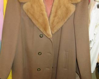 Charles Klein Ladies Worumbo 100% Wool Coat