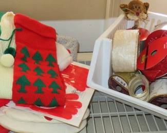 Christmas Stockings/Ribbon