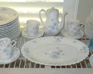Haviland Limoges Bergere China Set