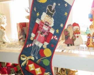 Nutcracker Christmas Stocking