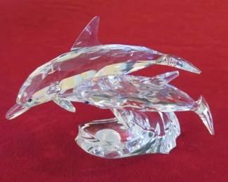 Swarovski Crystal Dolphins