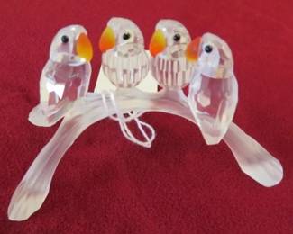 Swarovski Love Birds on Branch