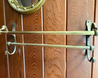 Brass Duck Towel Holder