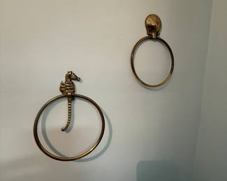 Brass Towel Holders