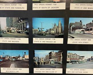 CTA Street Car Framed Poster