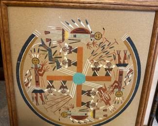 Native American Sand Art