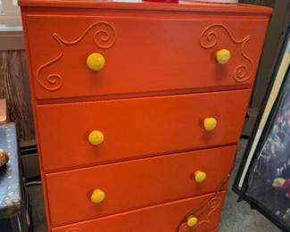 Painted Chest of Drawers