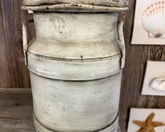 Metal Milk Jug