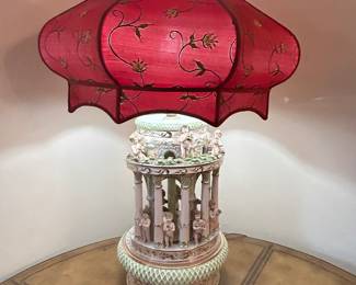 Cherub Porcelain lamp, 14"W x 38"H, was $245, NOW $185