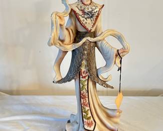 Chang'e Chinese Moon Goddess, Capodimonte by A. Belcari, 13.5"H, was $145, NOW $85