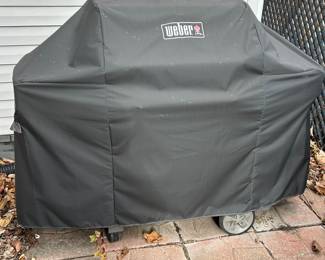 Weber Grill comes with a cover ~