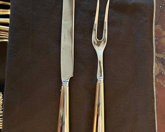 Command Performance Gold Handle Knife and Fork, Was $15, NOW $10