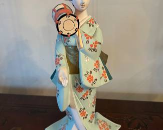 Hamilton Collection Songs Of The Seasons, Hakat Doll Figurine, "Spring Song Maiden", 8"W x 16"H, was $40, NOW $30