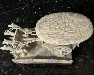 Additional view of Jade Rickshaw drawn by horses ~