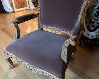 Additional view of Rococo-style chair ~