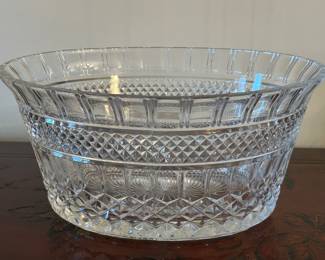 Large Shannon Design of Ireland Crystal Bowl, 15"W x 17"H, was $125, NOW $68