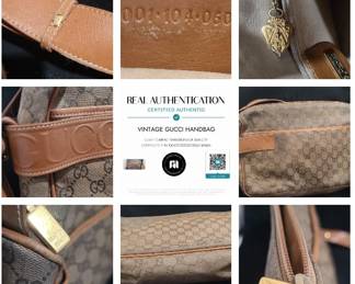Vintage GUCCI Handbag Collage