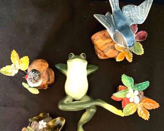 Vintage Brumm Franz Porcelain Frog