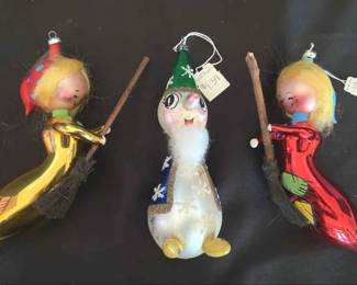 Rare Vintage DiCarlini Kitchen Witch Wizard Christmas 