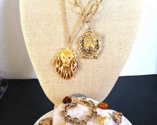 Vintage Lion Jewelry