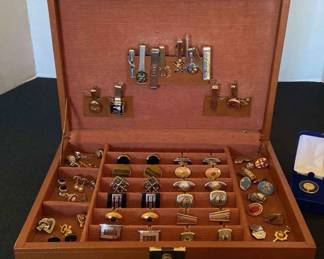 Vintage Cufflinks Tie Pins