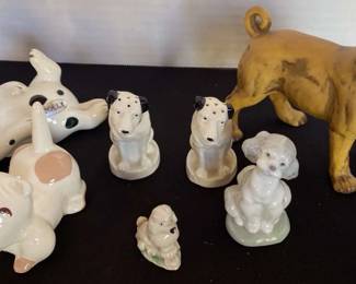 Lladro, Disney, Cleminsons, Antique RCA Dogs 