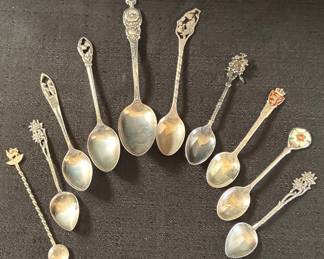 Vintage Sterling Souvenir Spoons