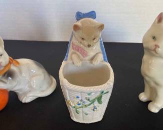 Antique Cat Figurines