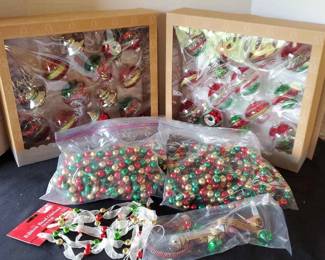 Blown Glass Ornaments 