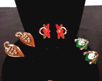 MidCentury Matisse Copper  Enamel Jewelry