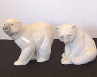 Lladro Polar Bears