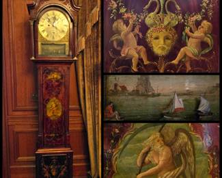 ca. 1770 Scottish Grandfather Clock $5,500 or bid #2
DELIVERY is INCLUDED with FULL PRICE PURCHASE