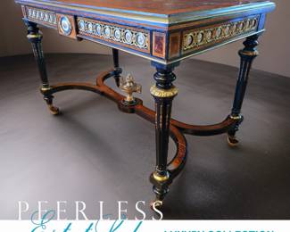 Antique French Bureau Plat bid #103