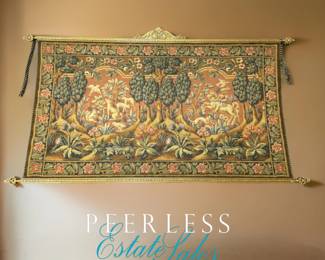 Antique European Tapestry $795 or bid #106