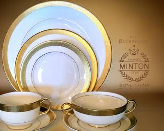 65-pcs MINTON "Buckingham" Service for 8 bid #18