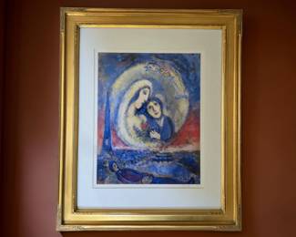 MARC CHAGALL limited edition print "The Dream" bid #76