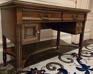 Mahogany Writing Desk $325 or bid #256