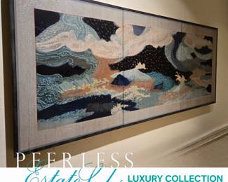 JON JAY CRUSON "Floating World" hand-painted on wood panel $1,495 or bid #67