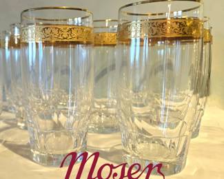 MOSER Set of 12, MIB $250 or bid #15