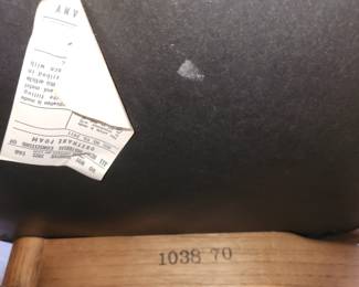 vintage desk & chair by Lane