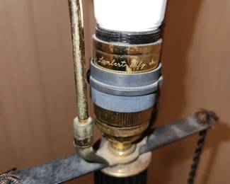 MCM lamp by Lambert Mfg. Co