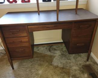 vintage desk & chair by Lane