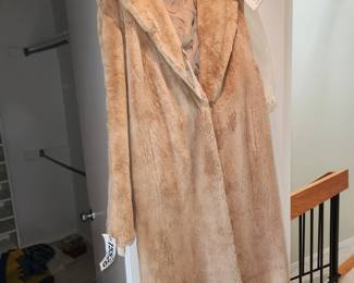 Beaver coat, fresh from cleaning