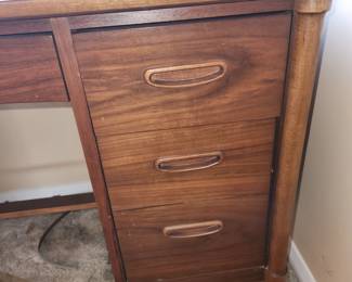 vintage desk & chair by Lane